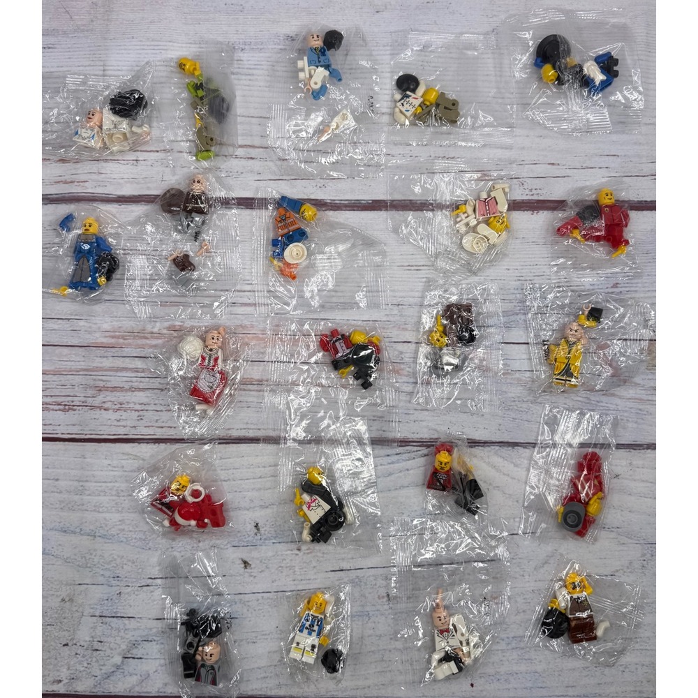 Lego Minifigures Sealed Ferrari Octan Sheriff Lot of 22